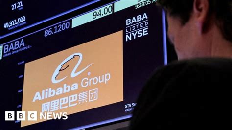 Alibaba shares jump as it completes three.